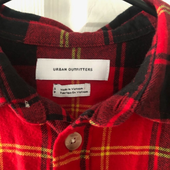 Urban Outfitters Oversized Button Down Flannel - Picture 3 of 5